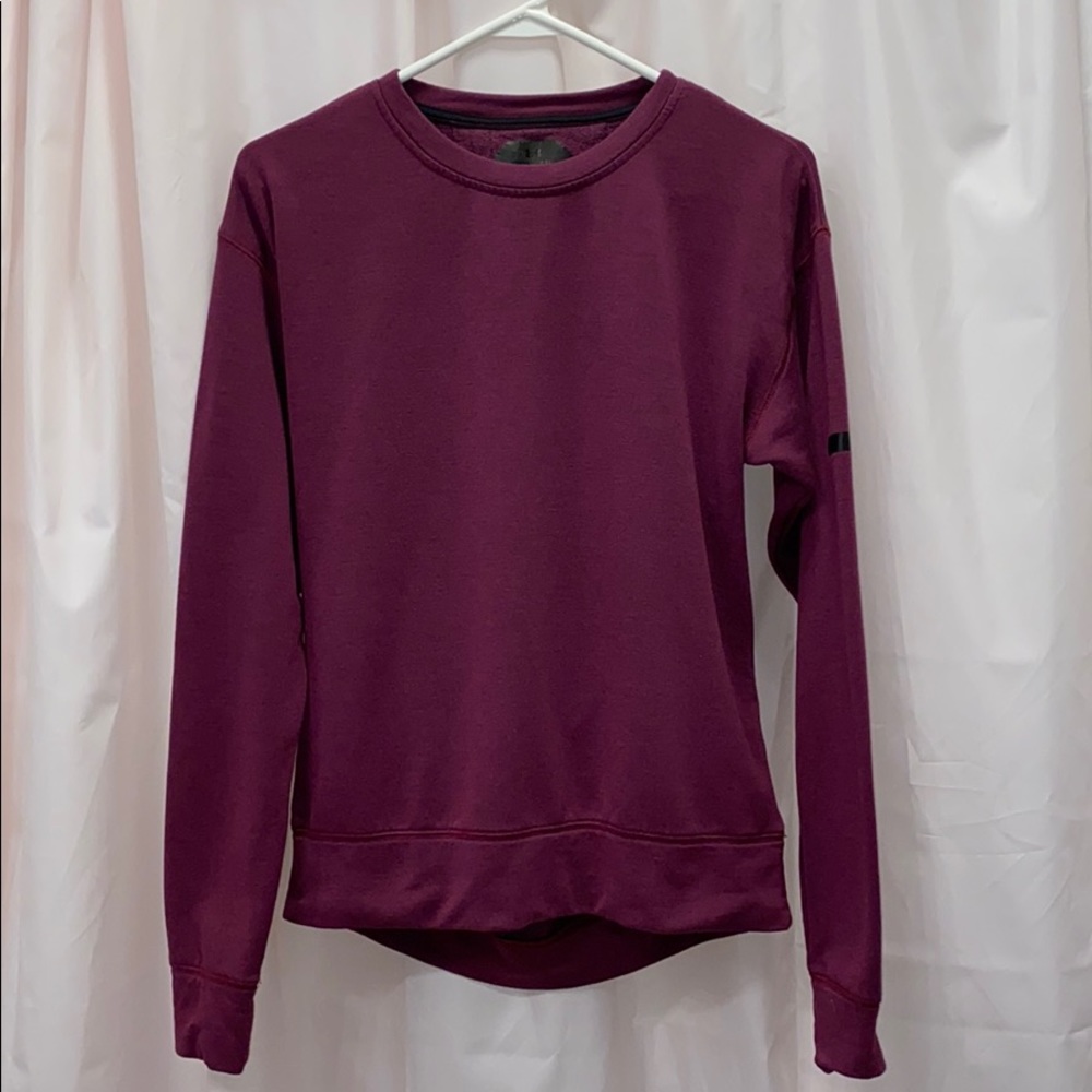 Open back Maroon Under Armour Crewneck
